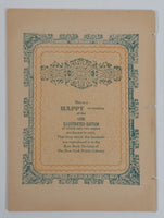 Antique Re-creation of 1849 Illustrated Edition of Saint Nicholas. Small Story Paper Book Letter