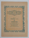 Antique Re-creation of 1849 Illustrated Edition of Saint Nicholas. Small Story Paper Book Letter