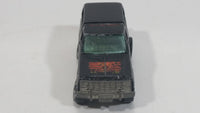 1982 Hot Wheels Ford Bronco Black Die Cast Toy Car SUV Vehicle BW Malaysia - Treasure Valley Antiques & Collectibles