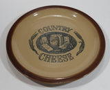 A Country Cooking Original "Country Cheese" Rustic Vintage Styled 9" Plate