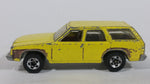 1982 Hot Wheels Aries Wagon Yellow Die Cast Toy Car Station Wagon Vehicle - Made in Hong Kong - Treasure Valley Antiques & Collectibles