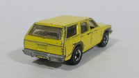 1982 Hot Wheels Aries Wagon Yellow Die Cast Toy Car Station Wagon Vehicle - Made in Hong Kong - Treasure Valley Antiques & Collectibles