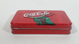 Coca-Cola Coke Soda Pop 2 Packs of Bicycle Brand Playing Cards in Tin Metal Container Beverage Collectible