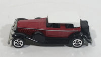 2001 Hot Wheels 1931 Duesenberg Model J ('31 Doozie) Dark Red Die Cast Toy Car Vehicle No. 176