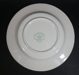 Franco Giroogi by Quadrifoglio White Embossed Roses 10 1/2" Dinner Plate Made in Italy