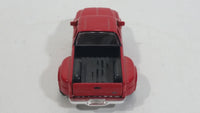 Racing Champions Ford F-350 Truck Red #165 Die Cast Toy Car Vehicle with Dually Tires Opening Hood and Fold Down Tail Gate