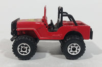 1984 Matchbox Jeep 4x4 Golden Eagle Red Die Cast Toy Car Vehicle Made in Macau - Treasure Valley Antiques & Collectibles