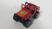 1984 Matchbox Jeep 4x4 Golden Eagle Red Die Cast Toy Car Vehicle Made in Macau - Treasure Valley Antiques & Collectibles