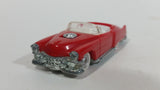 1993 Hot Wheels Gas Hog Cadillac Convertible Red Plastic Body Toy Car Vehicle McDonald's Happy Meal