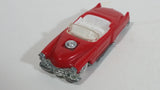 1993 Hot Wheels Gas Hog Cadillac Convertible Red Plastic Body Toy Car Vehicle McDonald's Happy Meal