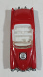 1993 Hot Wheels Gas Hog Cadillac Convertible Red Plastic Body Toy Car Vehicle McDonald's Happy Meal