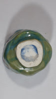 Uniquely Shaped Colorfully Hand Painted Hand Made Pottery Bowl