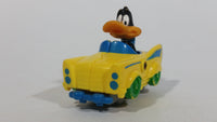 1992 Warner Bros. Looney Tunes Daffy Duck Cartoon Character "Quack Up" Plastic Yellow Plastic Toy Car Vehicle McDonald's Happy Meal - Treasure Valley Antiques & Collectibles