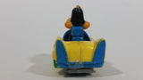 1992 Warner Bros. Looney Tunes Daffy Duck Cartoon Character "Quack Up" Plastic Yellow Plastic Toy Car Vehicle McDonald's Happy Meal - Treasure Valley Antiques & Collectibles