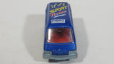 Vintage Majorette Toyota Lite Ace Van No. 216 Blue 1/52 Scale Die Cast Toy Car Vehicle with Opening Rear Door