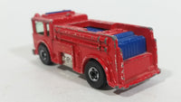 1982 Hot Wheels Fire Eater Red Fire Truck Die Cast Toy Car Vehicle - BW - Blue Lights - Treasure Valley Antiques & Collectibles