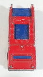 1982 Hot Wheels Fire Eater Red Fire Truck Die Cast Toy Car Vehicle - BW - Blue Lights