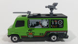 2000 Matchbox Storm Trackers TV News Truck Van Green Die Cast Toy Car Vehicle