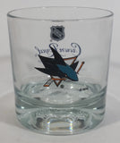 Rare Limited Release Crown Royal "NHL Rocks" San Jose Sharks Hockey Team Clear Glass Whisky Cup