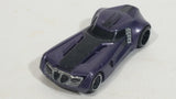 2011 Hot Wheels Battle Force 5 Fused Reverb Dark Purple Die Cast Toy Car Vehicle - Treasure Valley Antiques & Collectibles