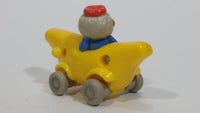 1994 Busy Town Richard Scarry Monkey In Banana Car Plastic Toy Vehicle McDonald's Happy Meals - Treasure Valley Antiques & Collectibles