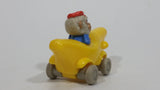 1994 Busy Town Richard Scarry Monkey In Banana Car Plastic Toy Vehicle McDonald's Happy Meals