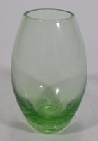 Vintage Green Colored Depression Glass Miniature 3" Tall Vase