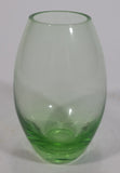 Vintage Green Colored Depression Glass Miniature 3" Tall Vase