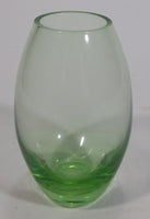 Vintage Green Colored Depression Glass Miniature 3" Tall Vase