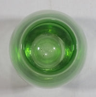 Vintage Green Colored Depression Glass Miniature 3" Tall Vase