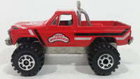 Rare VHTF 1982 Racing Champions GMC High Roller "Red Bouncer" Truck Red Die Cast Toy Car Vehicle with Fold Down Tail Gate