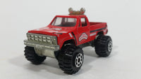 Rare VHTF 1982 Racing Champions GMC High Roller "Red Bouncer" Truck Red Die Cast Toy Car Vehicle with Fold Down Tail Gate