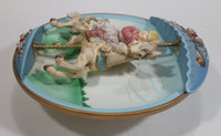 1994 The Bradford Exchange Carousel Day Dreams "Swept Away" Wind Up Musical Collector Plate