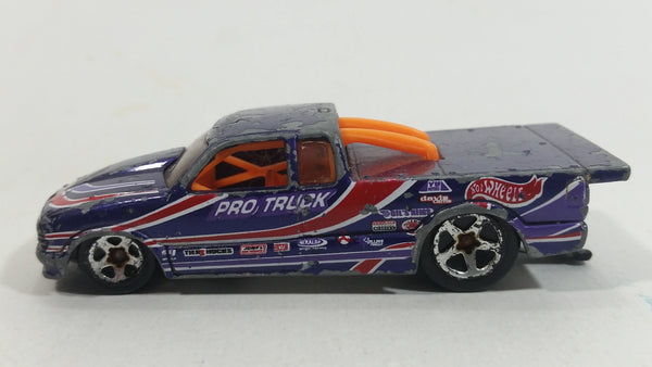 2000 Hot Wheels Hot Haulers 1998 Chevy Pro Stock S10 Truck Metallic Purple Die Cast Toy Race Car Vehicle