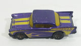 2013 Hot Wheels Showroom Garage '57 Chevy Purple Die Cast Toy Classic Car Vehicle