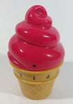 Vintage Safe-T-Cup Magenta Pink Raspberry Ice Cream Cone 60 Minute Kitchen Timer