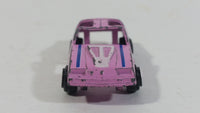 Vintage Tootsietoy Pink Purple Chevy Camaro Die Cast Tiny Toy Car Vehicle