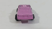 Vintage Tootsietoy Pink Purple Chevy Camaro Die Cast Tiny Toy Car Vehicle