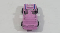 Vintage Tootsietoy Pink Purple Chevy Camaro Die Cast Tiny Toy Car Vehicle