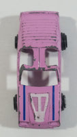 Vintage Tootsietoy Pink Purple Chevy Camaro Die Cast Tiny Toy Car Vehicle