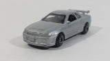 Rare Motor Max Nissan Skyline GT-R Silver Die Cast Toy Car Vehicle