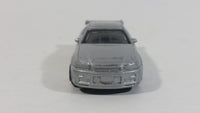 Rare Motor Max Nissan Skyline GT-R Silver Die Cast Toy Car Vehicle