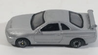 Rare Motor Max Nissan Skyline GT-R Silver Die Cast Toy Car Vehicle