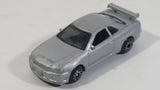 Rare Motor Max Nissan Skyline GT-R Silver Die Cast Toy Car Vehicle