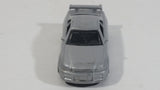 Rare Motor Max Nissan Skyline GT-R Silver Die Cast Toy Car Vehicle