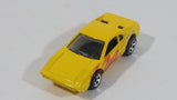 2000 Hot Wheels Tornado Twister Racebait 308 Ferrari Yellow Die Cast Toy Car Vehicle