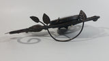 The Dublin Clock Company Sparrow Song Bird Decorative Metal Mantle Desk Clock
