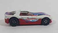 2014 Hot Wheels HW City HW Goal Yur So Fast Ferrari White Red Die Cast Toy Car Vehicle