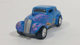 2002 Johnny Lightning 1933 Willy's Gassers Blue PM156 Die Cast Toy Car Hot Rod Vehicle