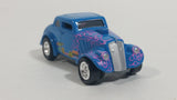 2002 Johnny Lightning 1933 Willy's Gassers Blue PM156 Die Cast Toy Car Hot Rod Vehicle